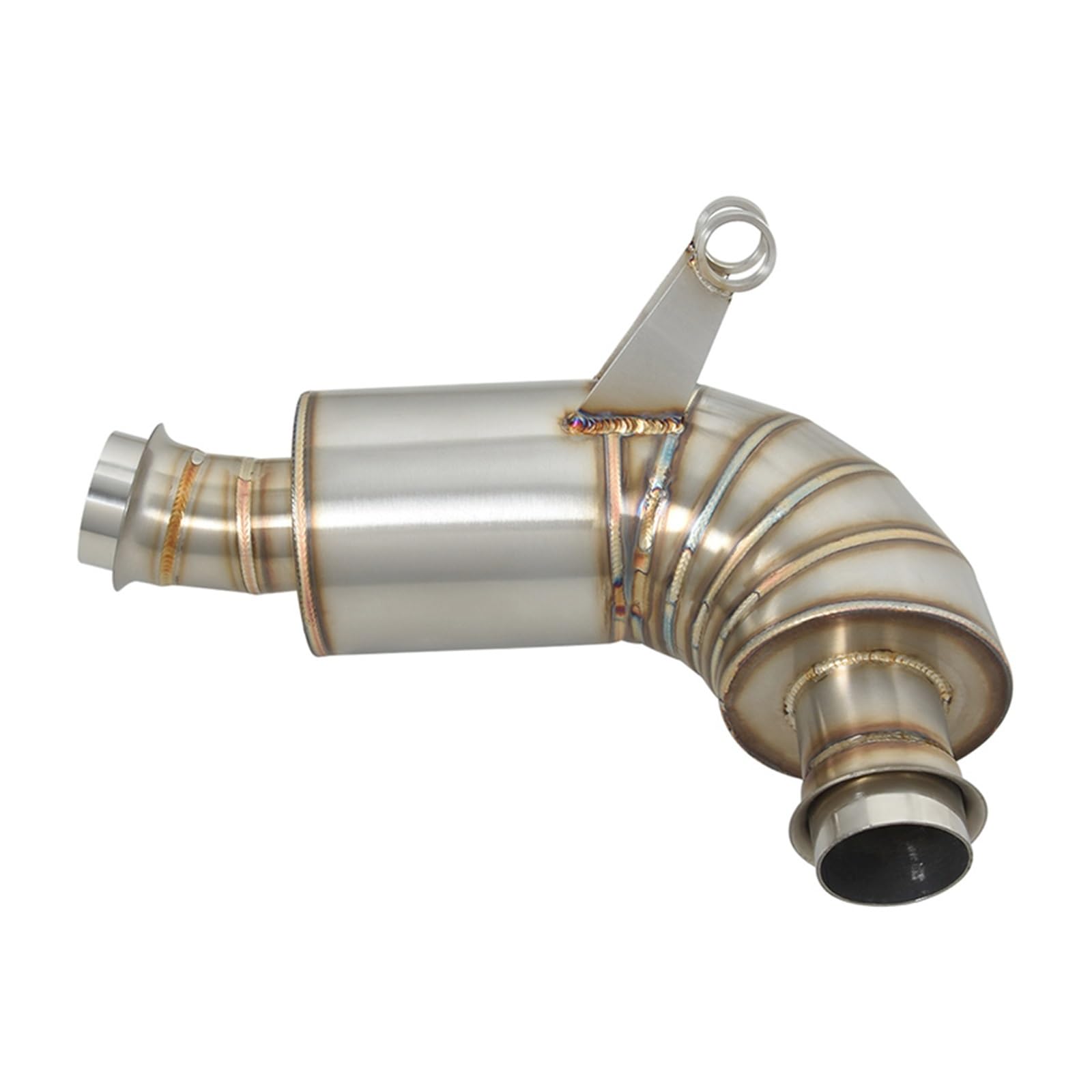 Échappement moto avec tube de raccordement intermédiaire pour Duke 250 390