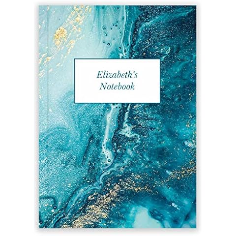 Paper Themes Personalised 60 Page A4 Notebook Ocean Cover