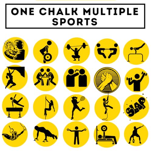 Image of Muscleape Chalk Powder Tub for Superior Grip. Premium Non Dust Chalk for Weightlifting, Bodybuilding, Powerlifting, Calisthenics & Other Sports.Non Allergic. Dry & Strong Grip. (2.5, Pounds)