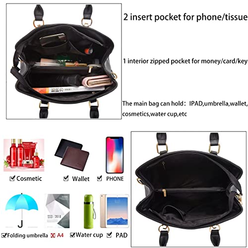 SDINAZ Donna Borse a mano Moda semplice Borse a