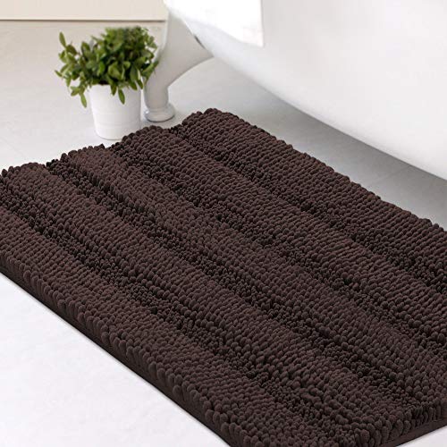 H.VERSAILTEX Soft, Absorbent Bath Mats for Bathroom Comfort and Safety