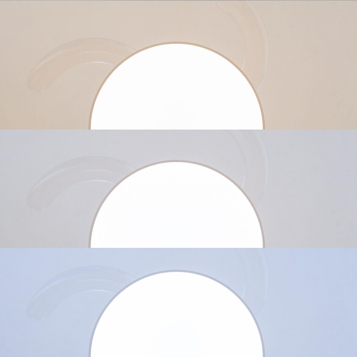 InnovaGoods Ventilatore da Soffitto con Luce LED e 4 Pale Retrattili Keteez Bianco 72 W Ø49-104 cm