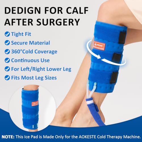 Image of Cold Therapy Shin and Calf Pad Attachment for Aokeste Ice Machine
