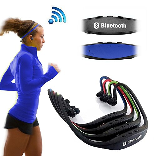 Auriculares Deportivo Bluetooth INALAMBRICO Manos Libres Negro Headphones Sports