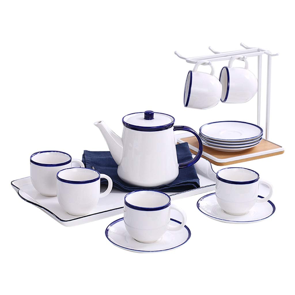 Zestaw filiżanek Styl Ceramiczna filiżanka do kawy Dom Salon Popołudniowa filiżanka kawy Zestaw filiżanek i spodków do kawy