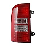 Astra Depot Left Taillight Assembly with 55W Bulb Replacement for 2008-2017 Jeep Patriot Outer Brake Turn Signal Reverse Tail Lamp Driver Side