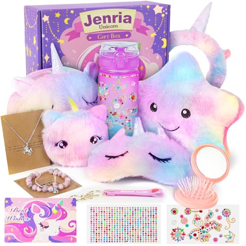 Jenria Unicorn Gifts for Girls - Plush Toy Set