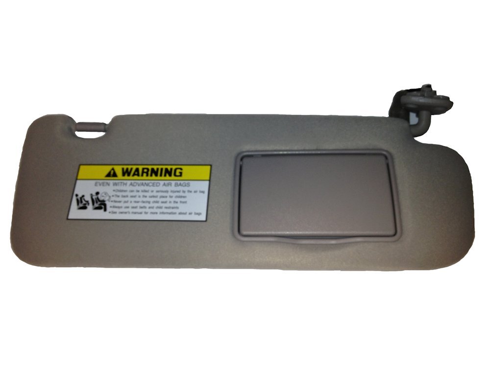 New Genuine 2006 2008 Hyundai Sonata Sun Visor Passenger Side Gray W Sunroof Amazon Sg Automotive