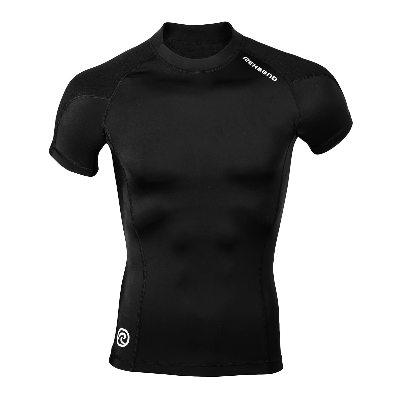 Rehband Maglietta a Compressione da Uomo, Maglietta Sportiva da Uomo, Maglietta Intima riscalda i Muscoli