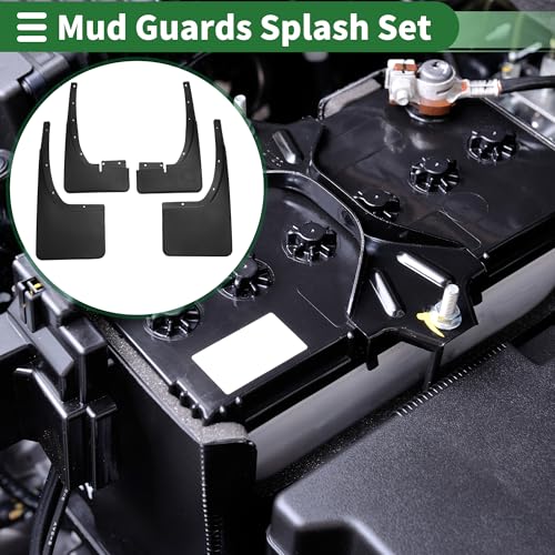 Image of Motoforti Mud Flaps Splash Guards Mud Guards for Ford for Ranger T6 /T7 2011-2018 W /Mount Accessories