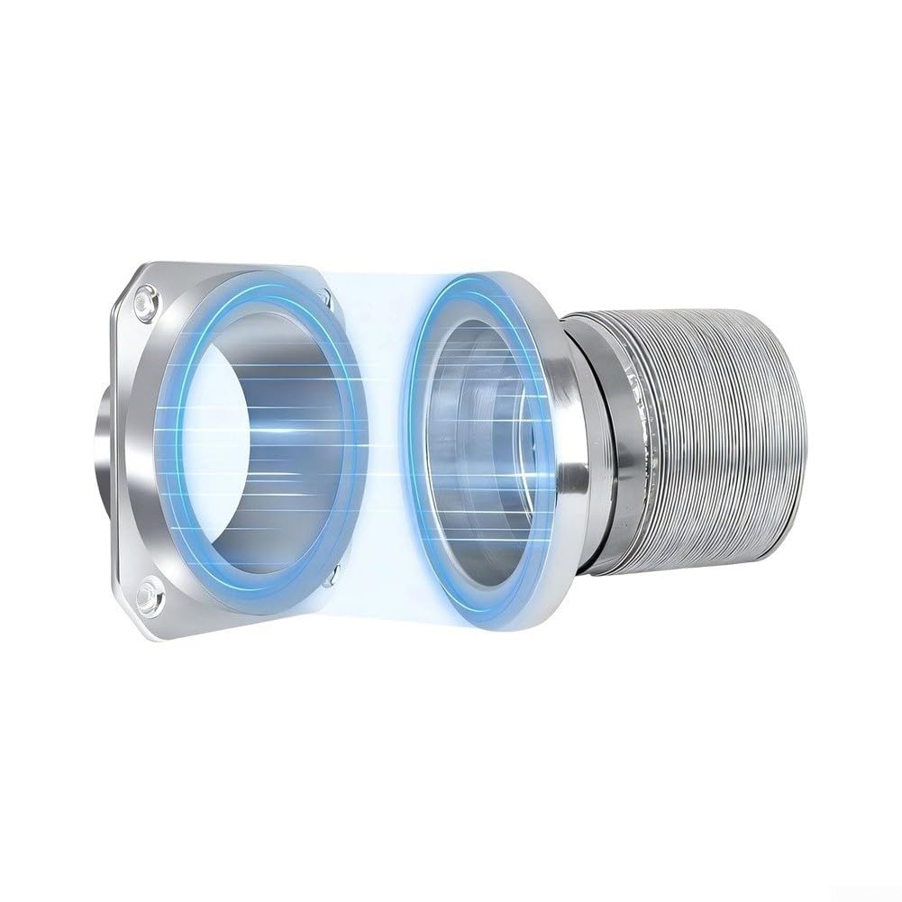 Conector magnético de ventilación para secadora evita fugas de aire