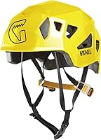 Grivel Stealth Yellow Climbing Helmet - Ultra-Light 190g, Adjustable 55-61cm, CE/UIAA Certified for Mountaineering