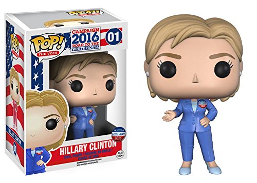 Hillary Clinton Pop Figure 3 X 4In