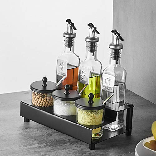 Tanque de Tempero Caixa de Tempero Garrafa de Condimento Garrafa de Especiarias Aço Inoxidável Recip