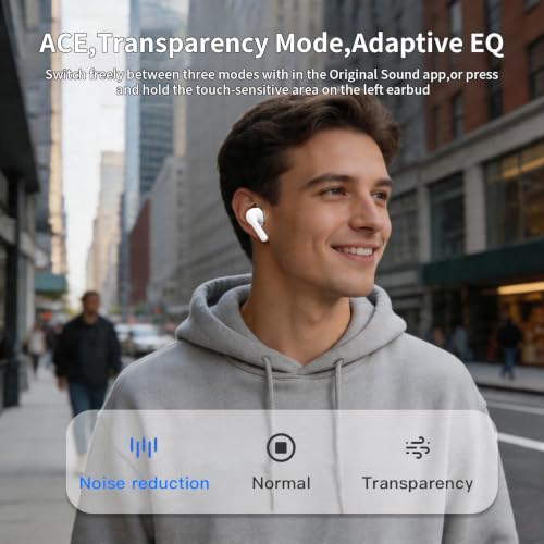Image of Pro 3 Wireless Earbuds, Heart Rate Monitoring, ANC+ENC, Real-Time Translation, Immersive Bass, USB-C and Wireless Charging, for iOS /Android, Ideal for Exercise, Work, Study, Great Gift