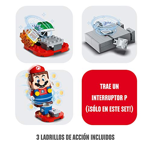 LEGO 71364 Super Mario Set de Expansión: Lava letal de ROCO, Juguete de Construcción para Niños +6 años con 2 Mini Figuras