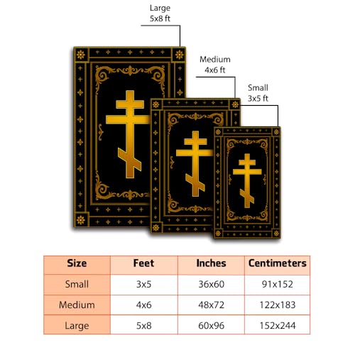 Tapete personalizado con cruz de fe miniatura 2