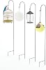 Metal Rod Multi-Purpose Garden and Camping Hook Plant Garden Hanger Lantern Flower Hook 4 Pieces