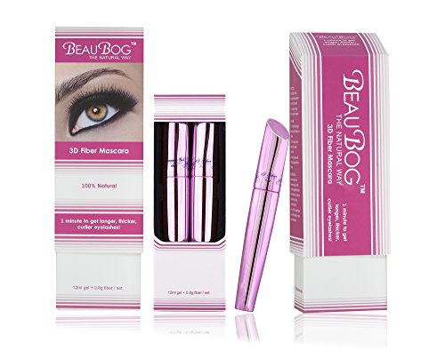 Best 3d Fiber Eyelash Mascara, Get Thicker, Longer and More Beautiful Eyelashes with Revolutionary 3d Fiber - 100% Natural - Easy and Quick Enhancement