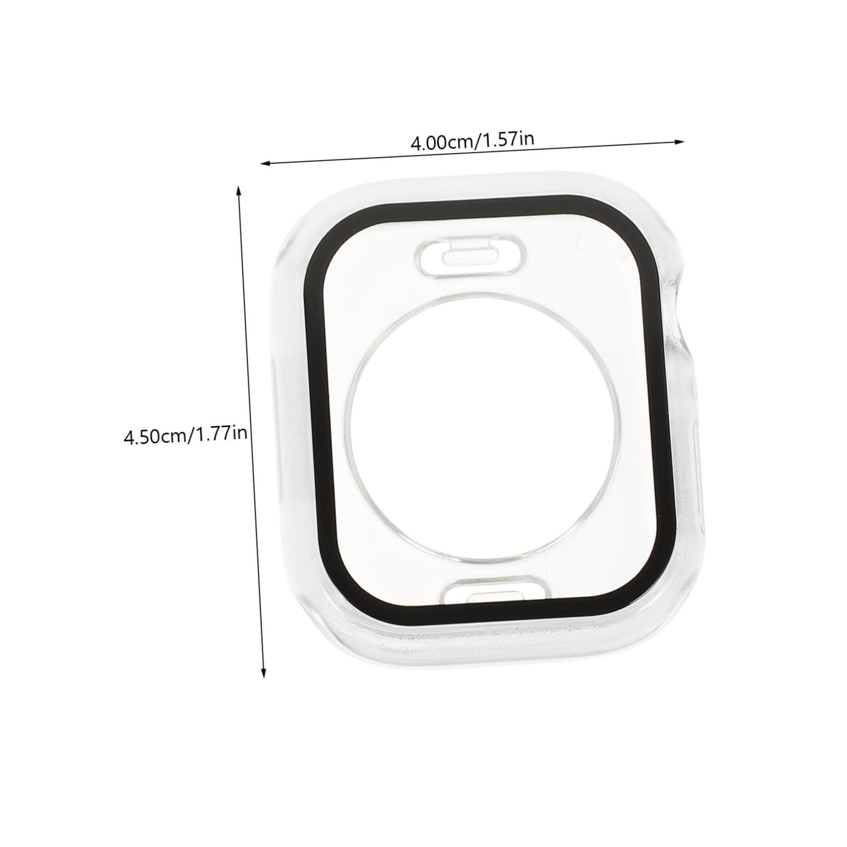 COLLBATH 5pezzi Cover Protettiva Per Watch Custodia Resistente Ai Graffi e Facile Da Installare Accessori Per Uso Quotidiano Trasparente