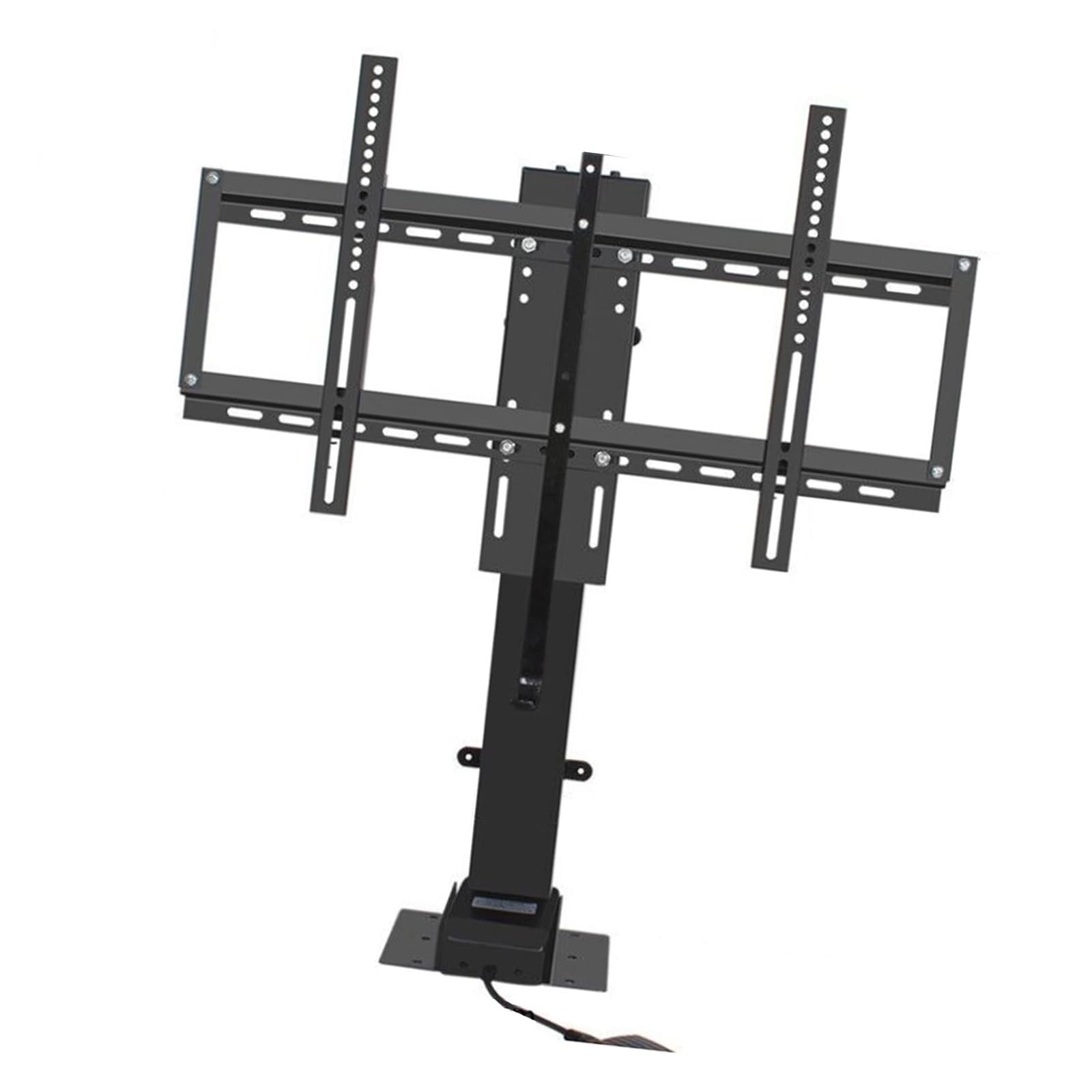 CGCSYZ Motorized Tv Mount - Motorised TV Bracket For 26-43 Inch TVs, 4 Position Memory Function Settings TV Stand, TV Lift Mechanism With Remote Control And Switch Control