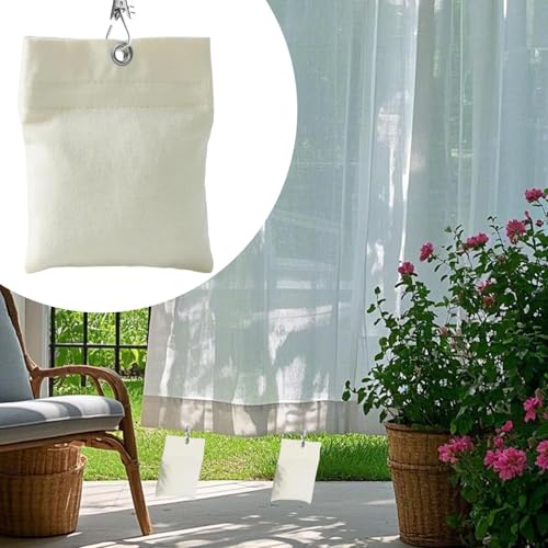 Draperie extérieure poids du vent lourd et clip de support de patio - 4
