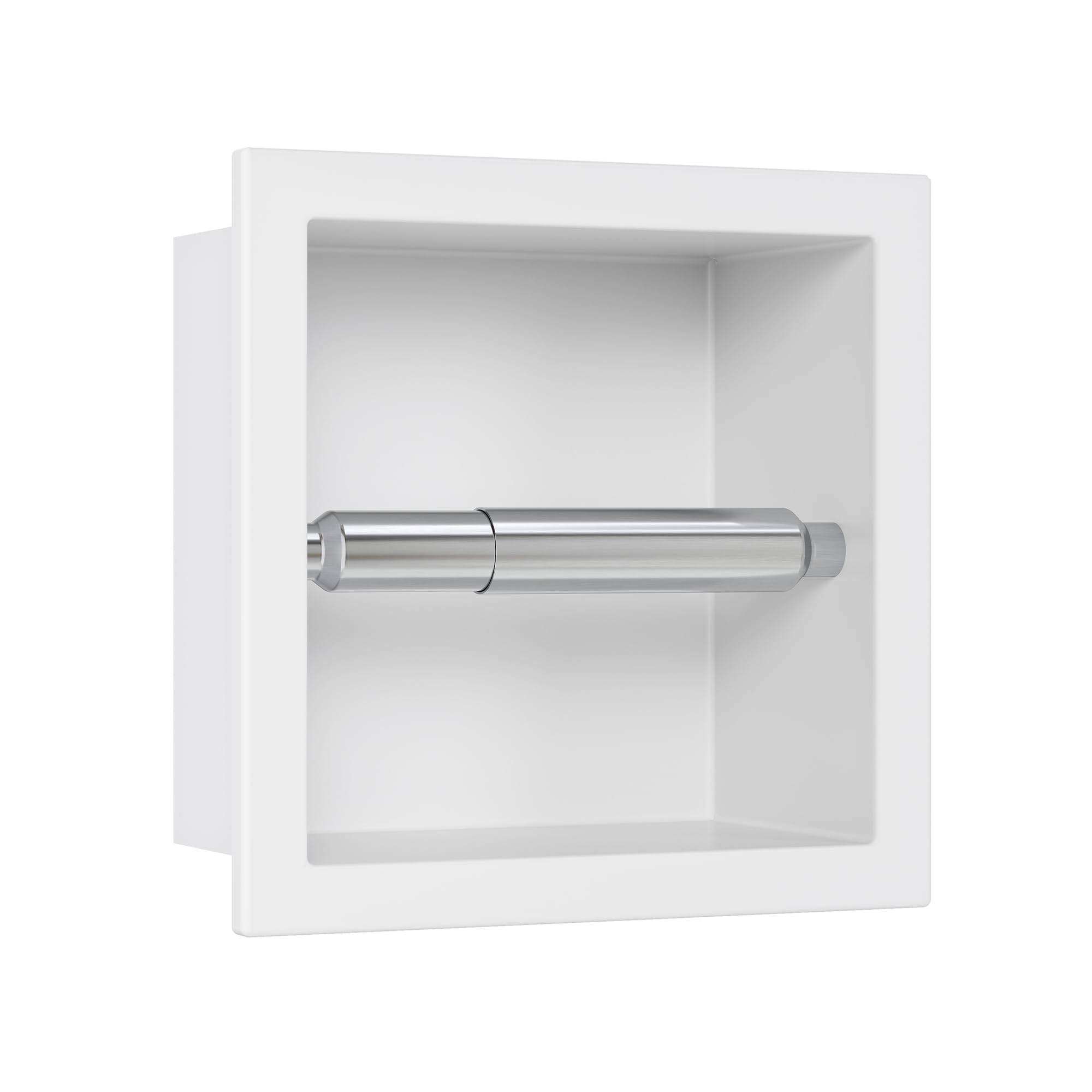 Neodrain Toilet Roll Holder Flush Mount Stainless Steel Toilet Roll
