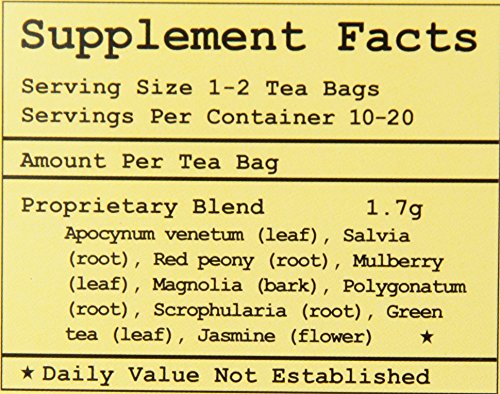 Health King Blood Pressure Herb Tea, Teabags, 20 Count Box (Pack Of 2) #TOP4