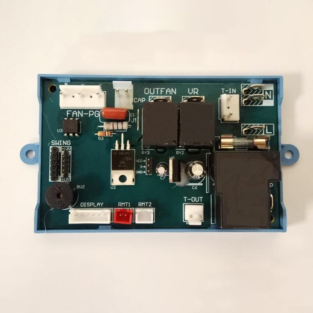 Conjunto de placa de sistema de panel de control de aire acondicionado con accesorios HVAC AC Unidad de control de temperatura piezas de repuesto