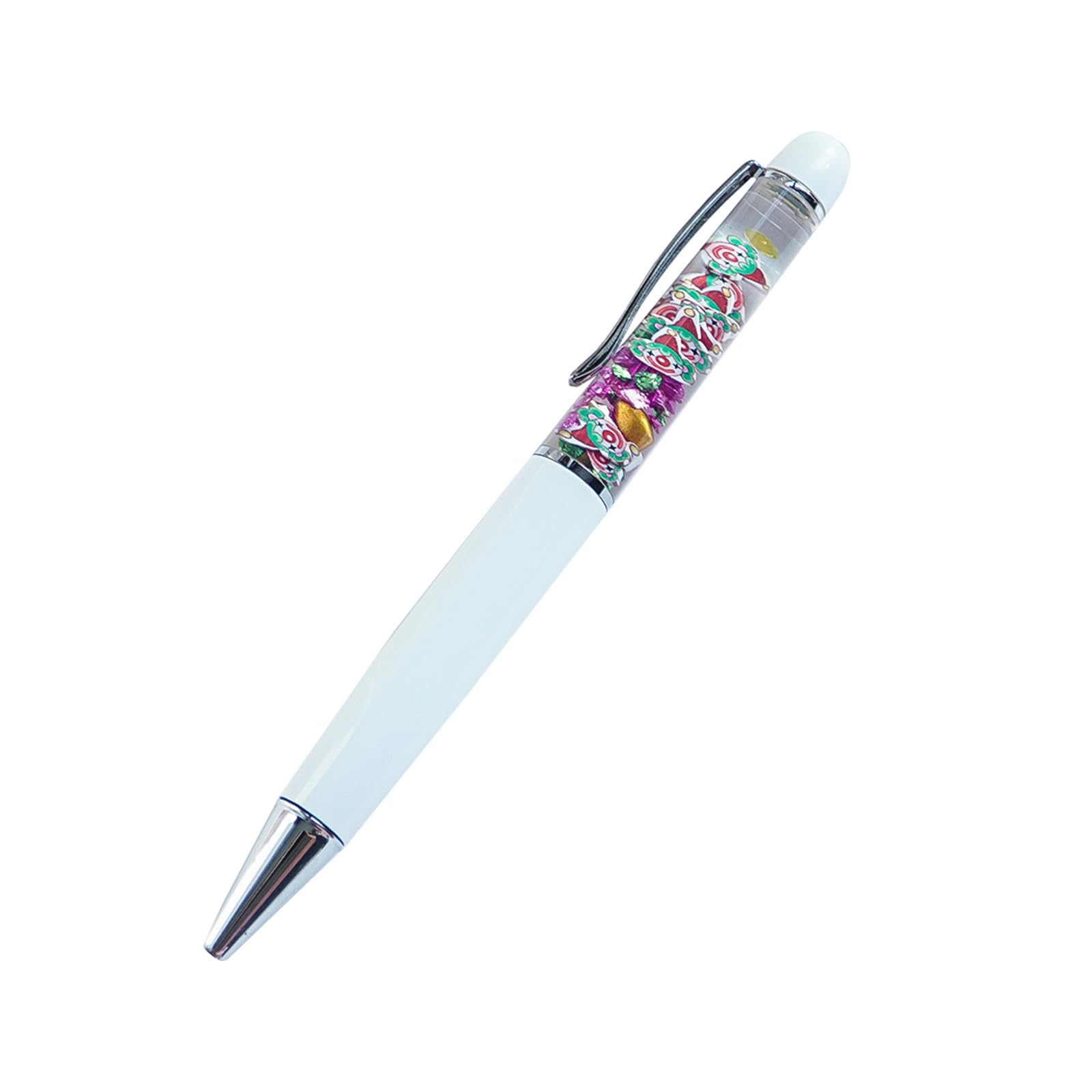 Sikyby Clown Fun Pens Cute Floater Floating Liquid Writing Journaling Office Pen Unique Present Gifts — image 1