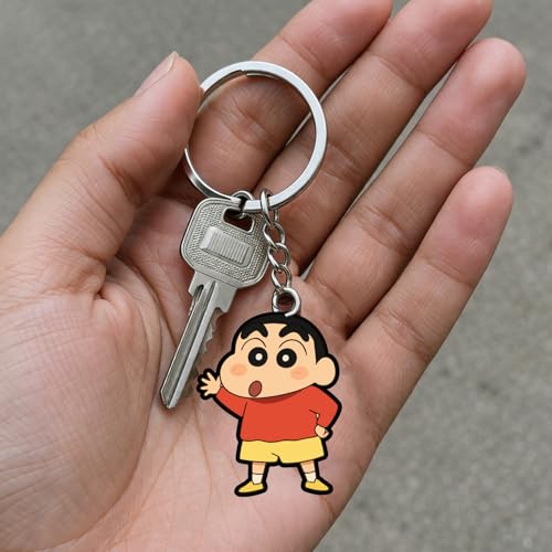 Image of Acrylic Anime & Cartoon Theme Keychain For Bike & Car | Birthday Return Gift For Kids | Gift For Girls & Boys