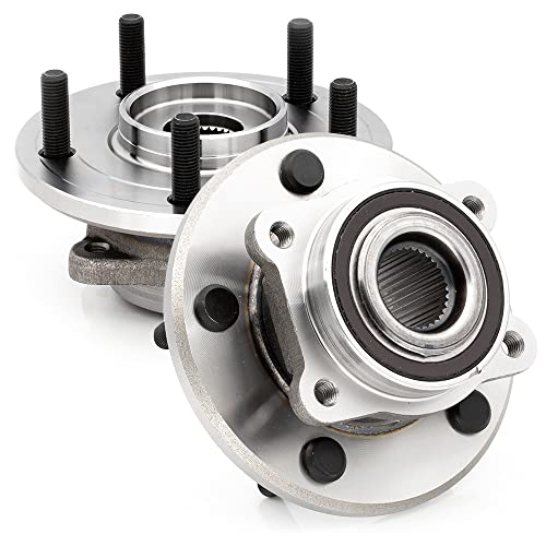 2Pcs of Front Wheel Hub Bearing Assembly Compatible with Dodge Journey 2009-2020, 5 Lugs, with ABS [513286-x2]