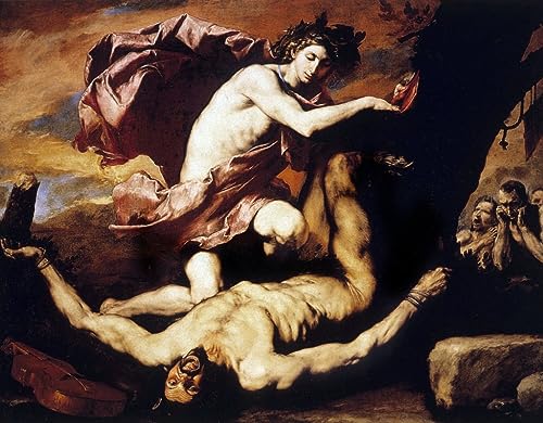 Image sur toile Marsyas pour habiller un mur vide avec un grand tableau d'art 60x90cm