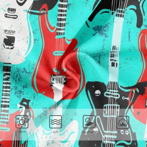 Joisal Toddler Underwear Floral 2t Cotton Panties for Girl Fun Print Kids Briefs Undies Cool Electric Guitar3