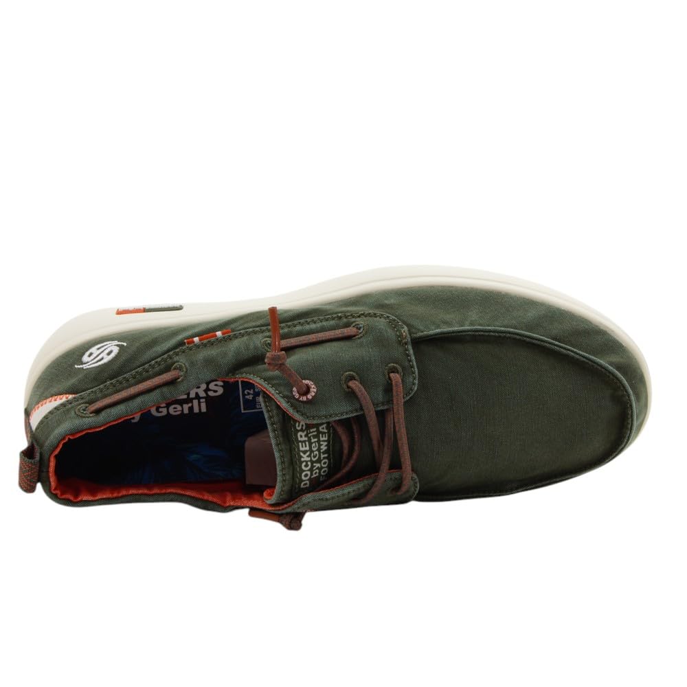 Dockers by Gerli Zapatillas deportivas para hombre, Oliv Basics, ropa de calle