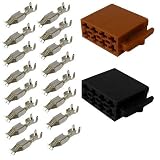  CABLEPELADO Conectores Enchufe ISO 16PIN Universal para autoradio de COC
