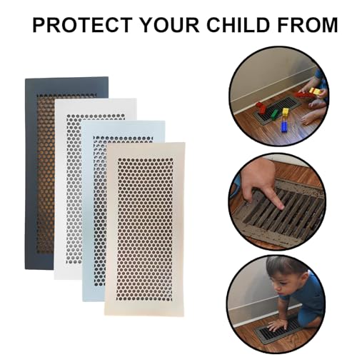 Cubiertas de ventilación de silicona para proteger el cuarto del bebé 7