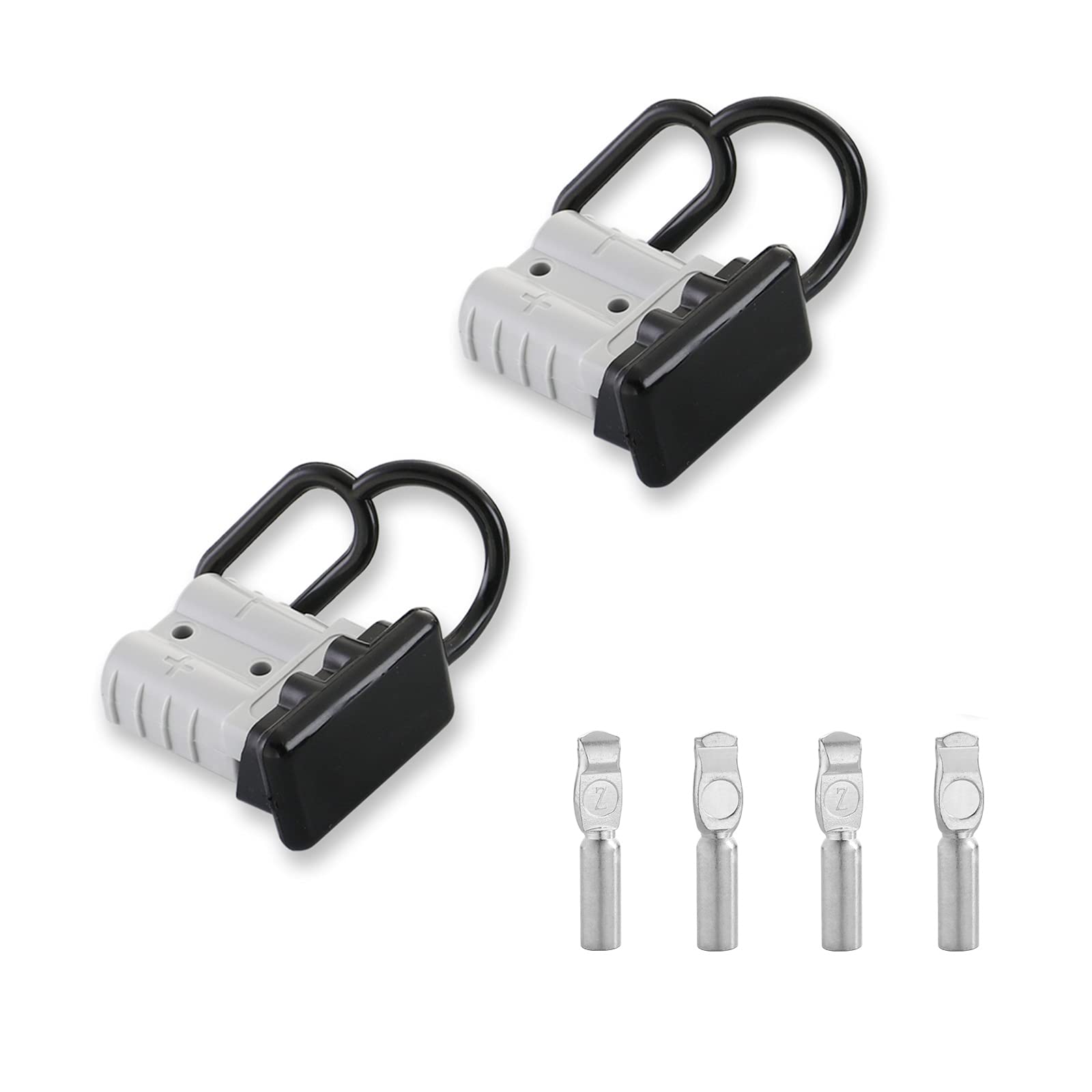 Buy micrl 6 Gauge 50A Battery Quick Connect/Disconnect, Jumper Cable