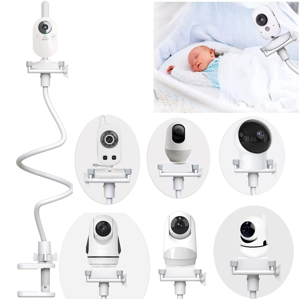 EYSAFT Babyphone Halterung,Kamera Halterung für Hellobaby HB6550/HB40/HB6250/HB6240/HB6560/HB6339/HB65/HB66/Hb6339,Blemil BL9064/BL9052, Nooie IPC100,TakTark,babymoov babyphone