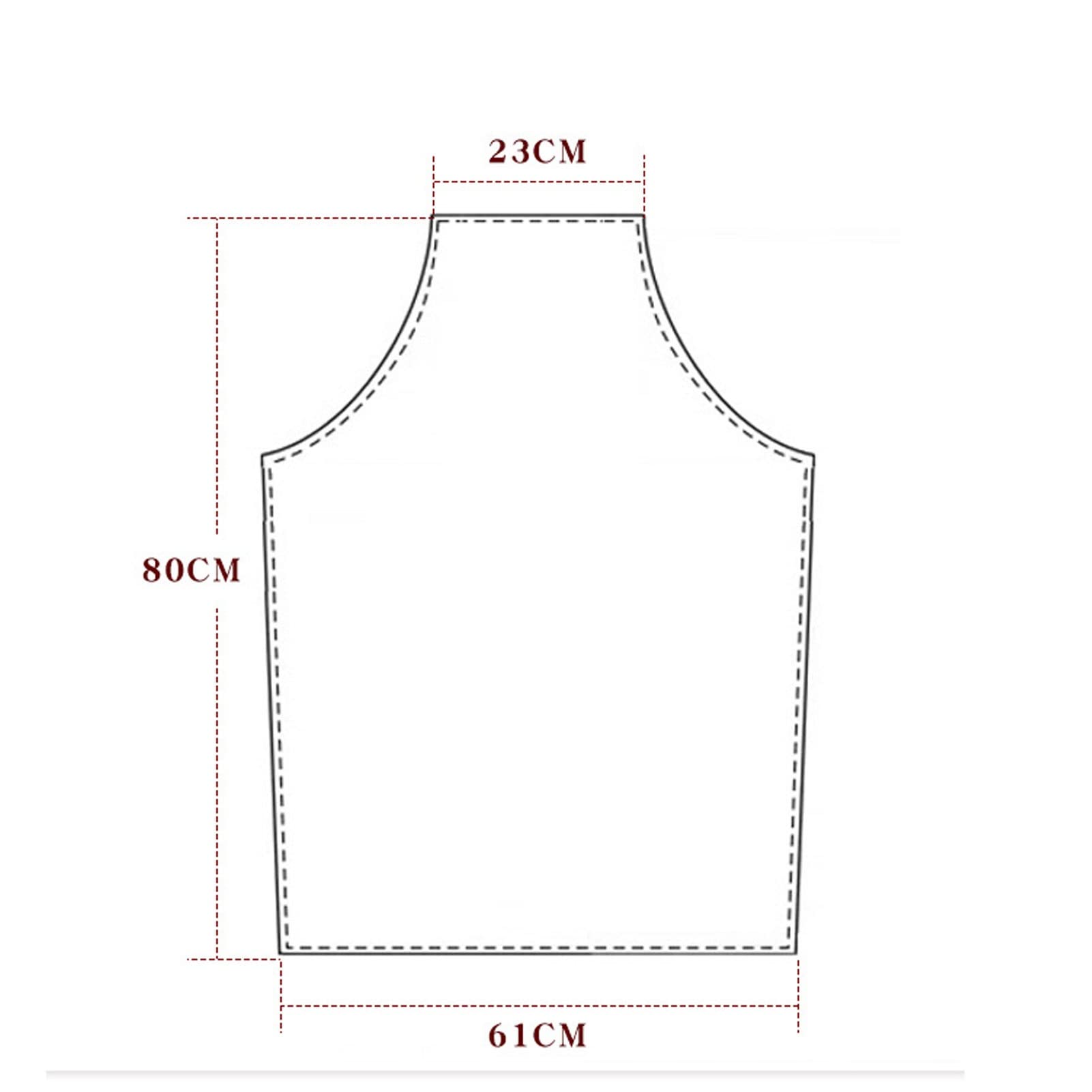 Generico Grembiule Jeans, Grembiule Da Lavoro Multifunzionale Regolabile, Sii ApplicabileFalegname Tatuatore Fabbro Pittore Barista, Design A Tracolla