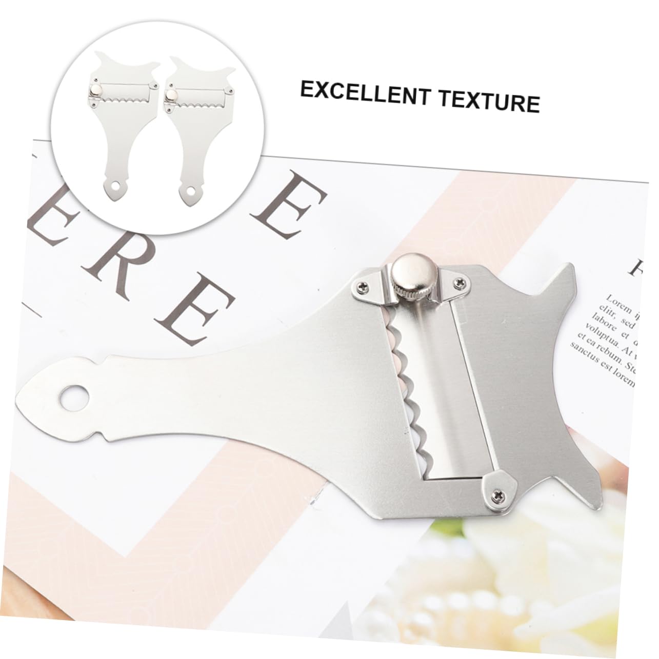 KICHOUSE 2PCS Stainless Steel Truffle Slicers Cheese Grater for Chocolate Kitchen Gadget for Slicing Truffles Cheese and Chocolate Lightweight and Portable Design