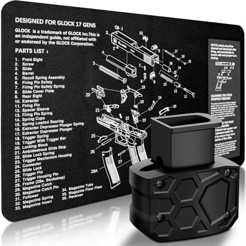 WANPION Speed Loader 9mm, Fast & Easy Reloading Simplifies Magazine Loading 9mm/.40sw, Efficient Bullet Feeding - Compatible with 17,18,19,22,23,24,26,27,34,35,45 and 47 Various Models