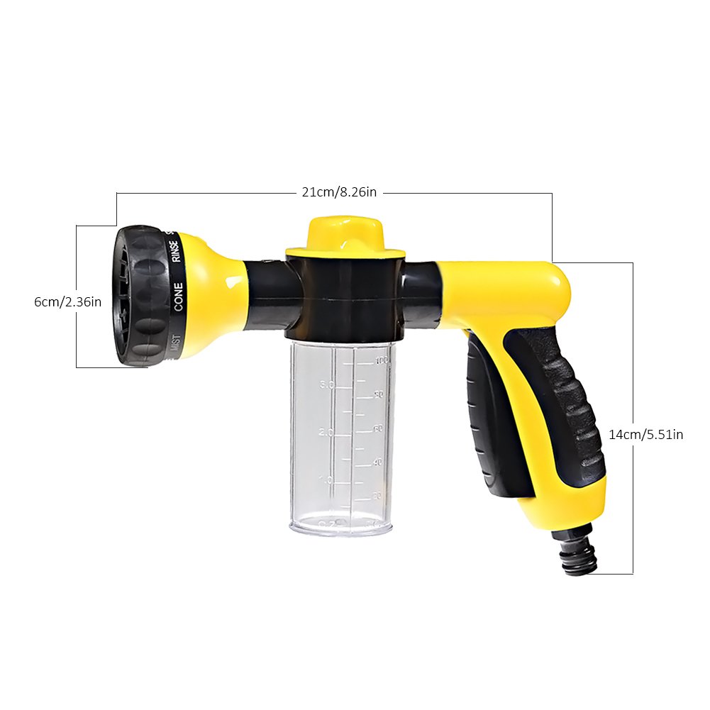Pistola de agua de alta presión portátil multifunción para limpiar el jardín