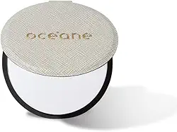 Océane Oceane Espelho Compacto Bege Capri Slim Pocket