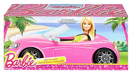 Barbie Véhicules de poupées DVX59 : Voiture Cabriolet Rose