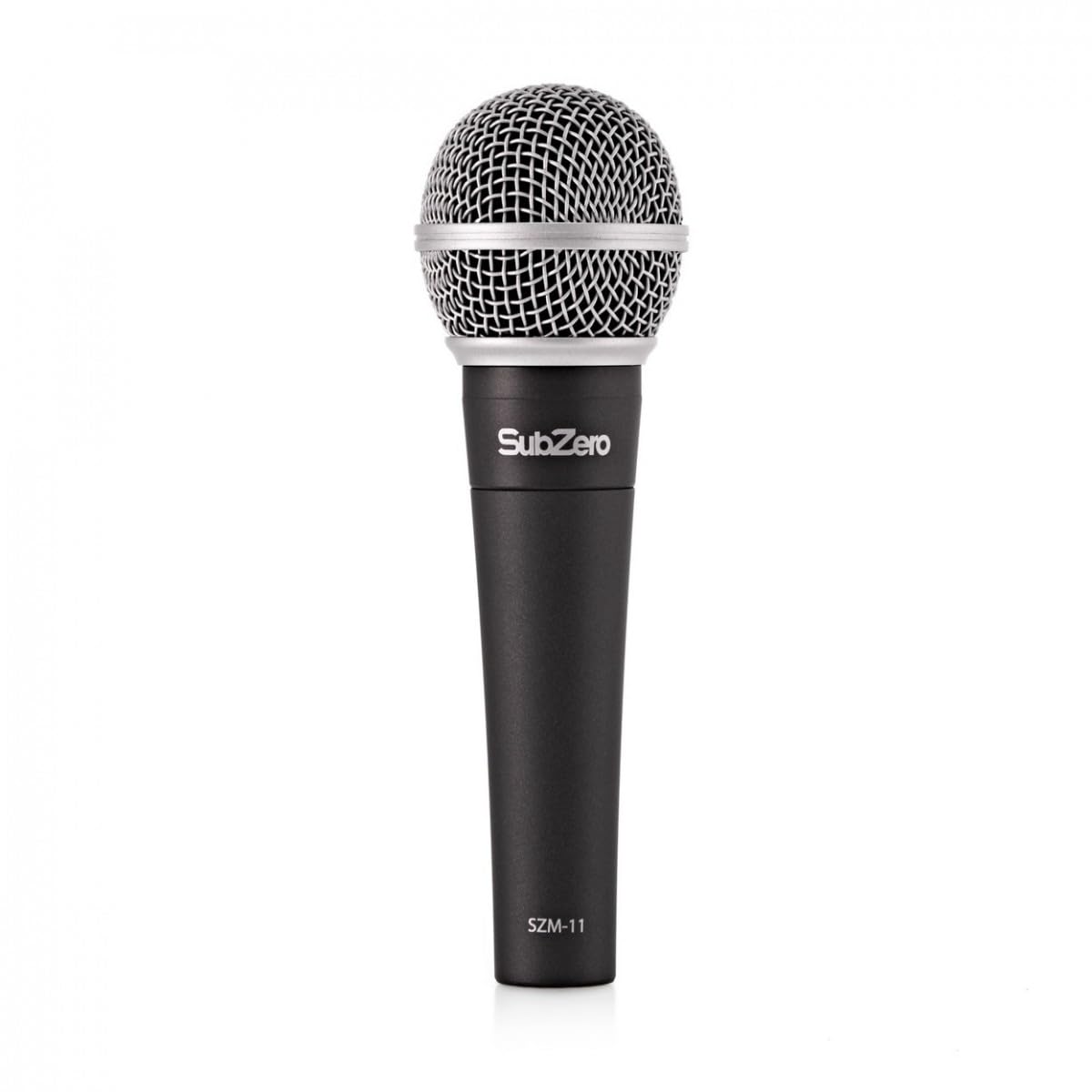 SubZero Juego de 3 micrófonos vocales dinámicos con Pinzas y Estuche