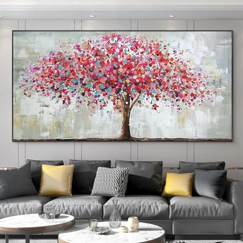 Tableau Arbre de Vie Cadre Interne Solution Mur Vide 40x80cm - 2