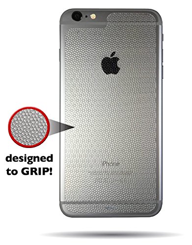 egrips 1.6 X 2.25 in (41x57mm) Clear Anti-slip Sticker 3 Pack - Universal Grip Stickers for Mobile Cell Phone & Cases, Remote Controls, Powerbanks, and Many Other Small / Handheld Devices - Cleanly Removable Clear 3pack - FLAT SURFACES ONLY - NOT FOR DEVI