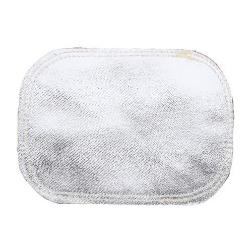 Protector de manos para soldador de piel de vaca y almohadilla aluminizada