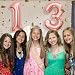 13th Birthday Decorations for Girls, Including 13th Birthday Sash and Tiara, Cake Topper and Candles, Number Balloons, Teen Girl Gifts for 13 Year Old